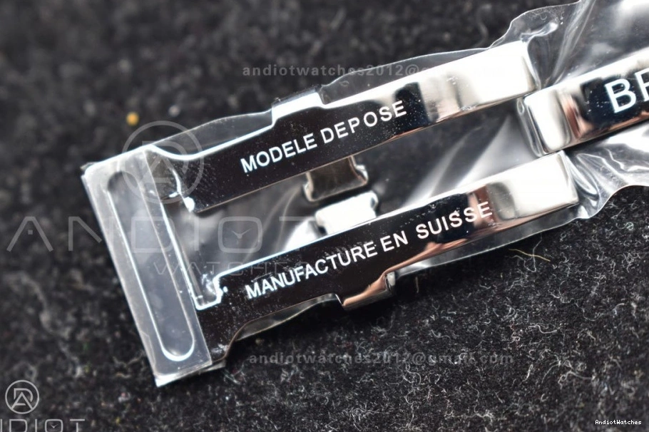 on Bracelet Navitimer 43mm BLS Black Edition 1 916 SS A Best Popular Dial Leather 1:1 0427